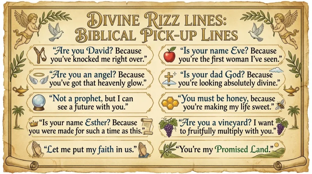 bible rizz lines